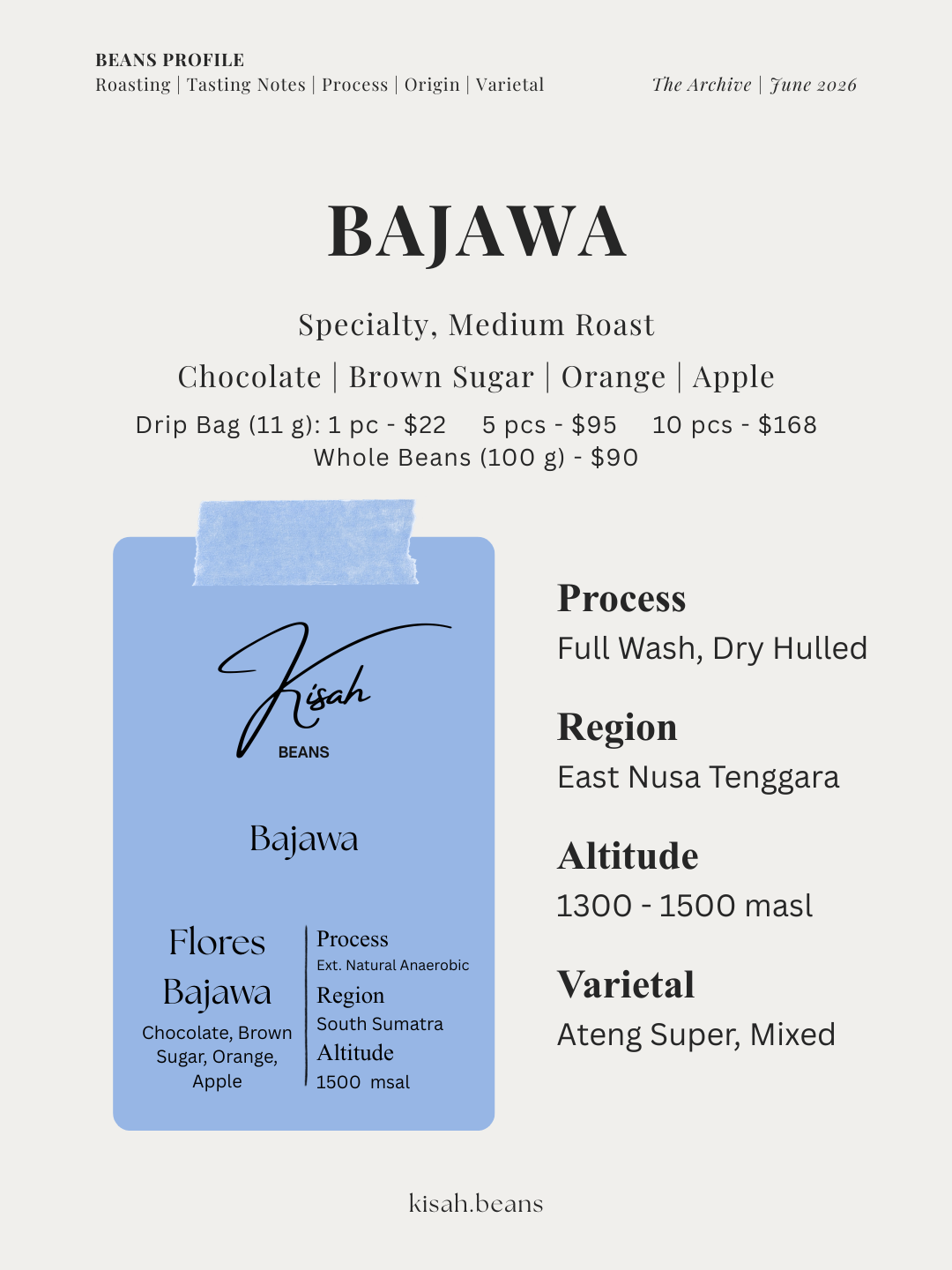 [The Archive] Bajawa